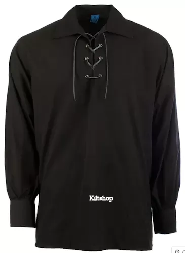 Black Ghillie Shirt